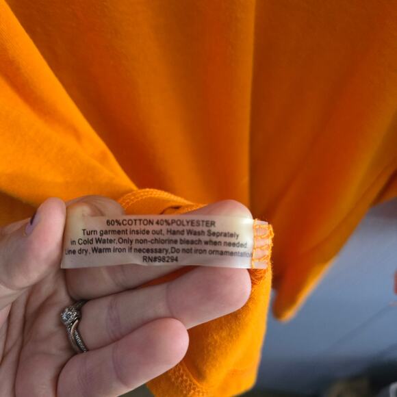 Onque Casuals Spider Embellished Top Size Large – Halloween, Sparkle, Fall Fest - Picture 5 of 6